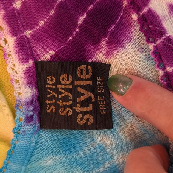 Tye Dye Sun Dress - Picture 3 of 7